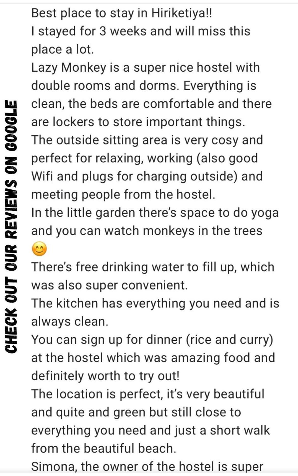Lazy Monkey Surfhostel - Sri Lanka Dikwella Εξωτερικό φωτογραφία
